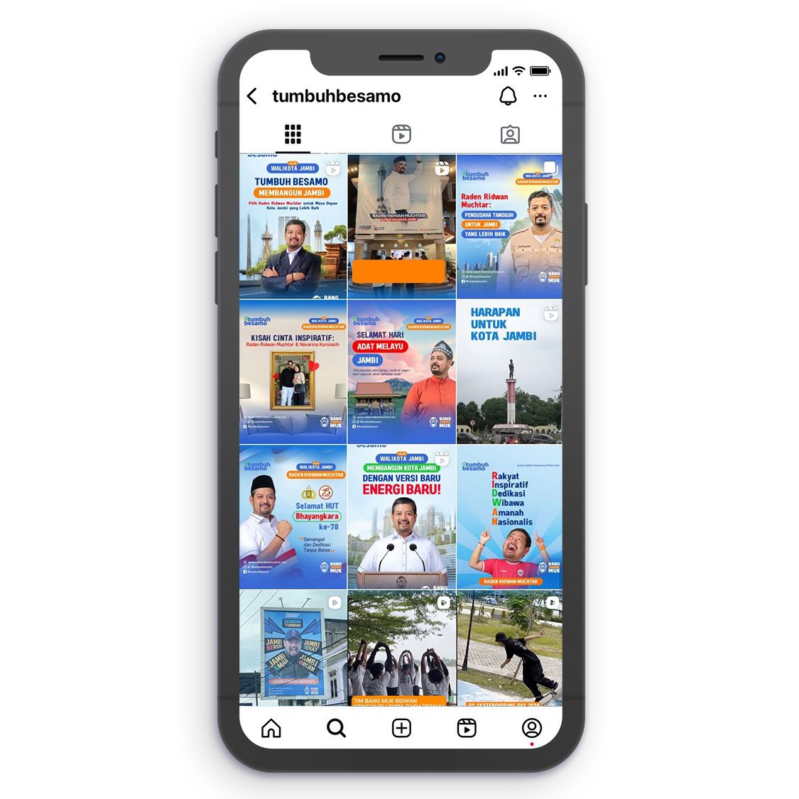 TumbuhBesamo — Political Campaign Branding & Digital Strategy Images