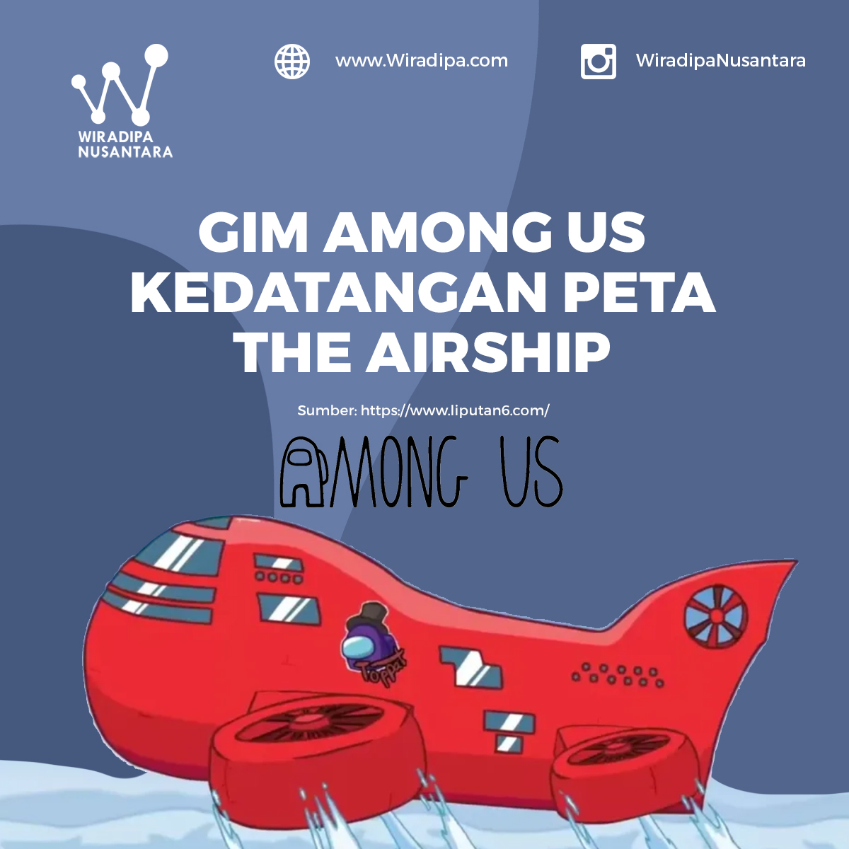 Gim Among Us Kedatangan Peta The Airship Images