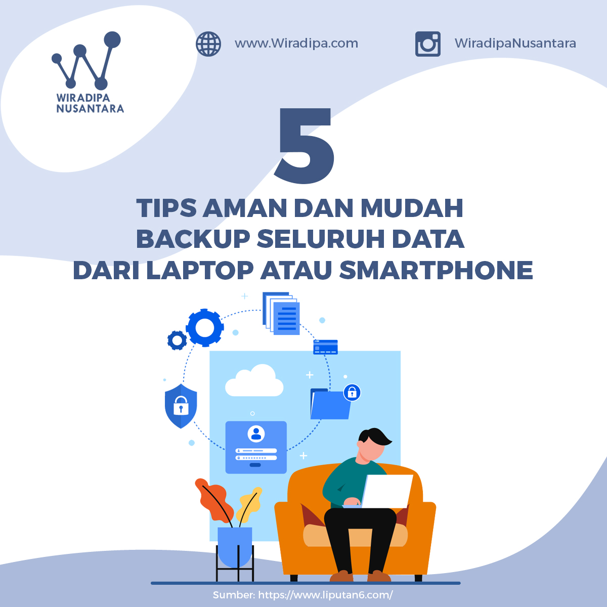 5 Tips Aman dan Mudah Backup Seluruh Data dari Laptop atau Smartphone Images