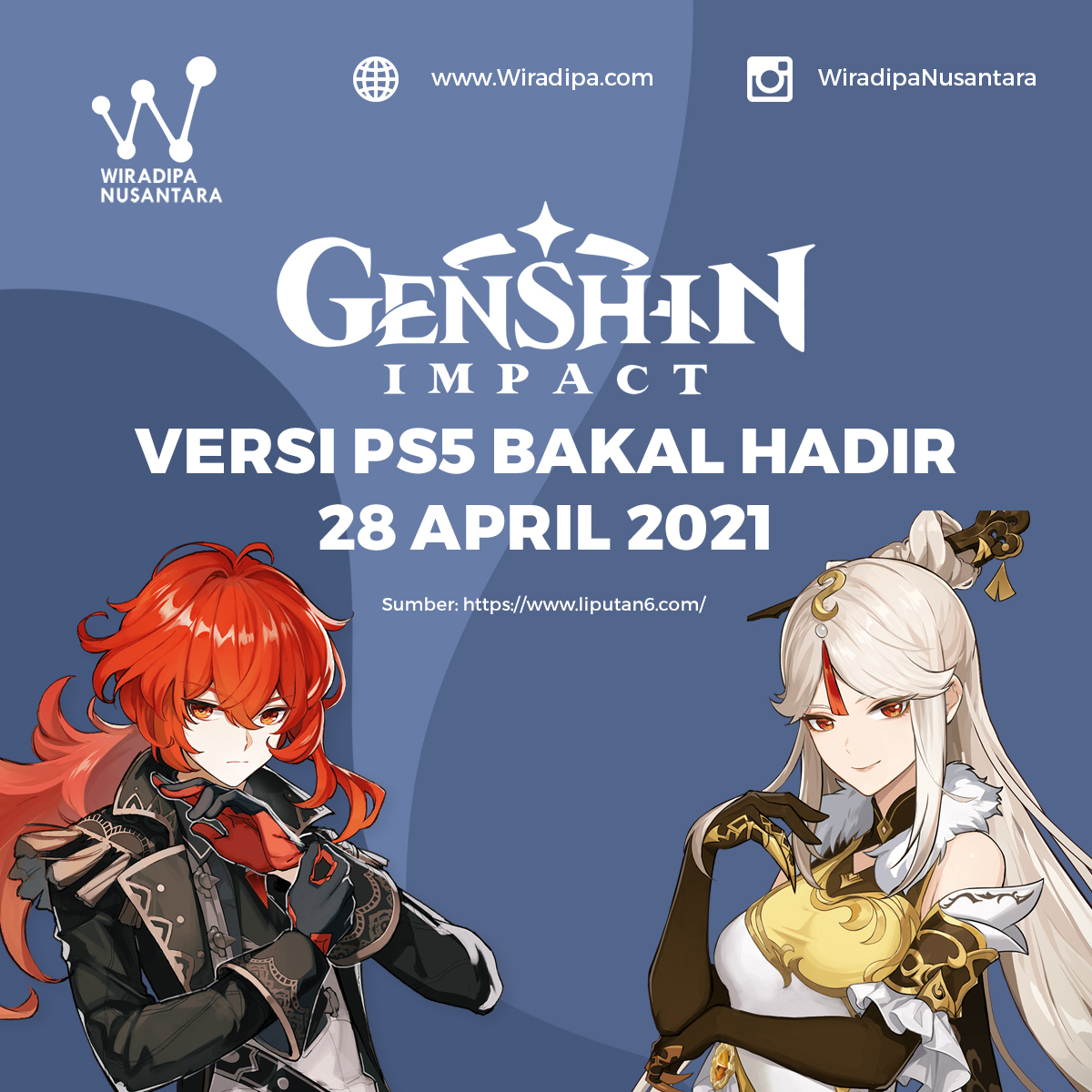 Genshin Impact Versi PS5 Bakal Hadir 28 April 2021 Images