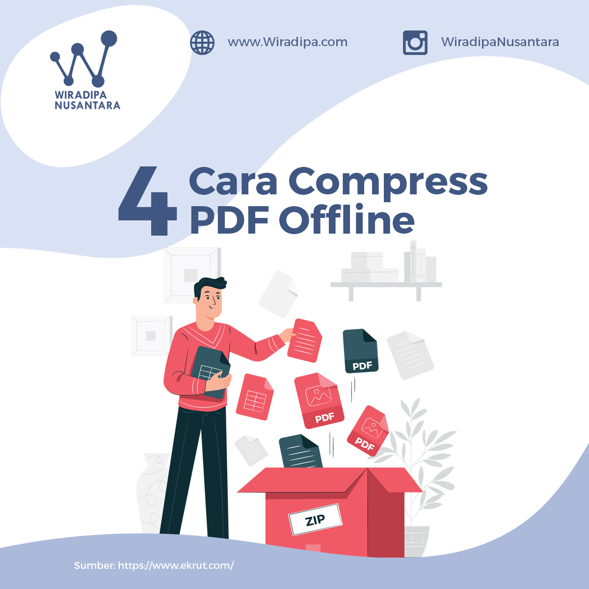 4 Cara compress PDF offline Images
