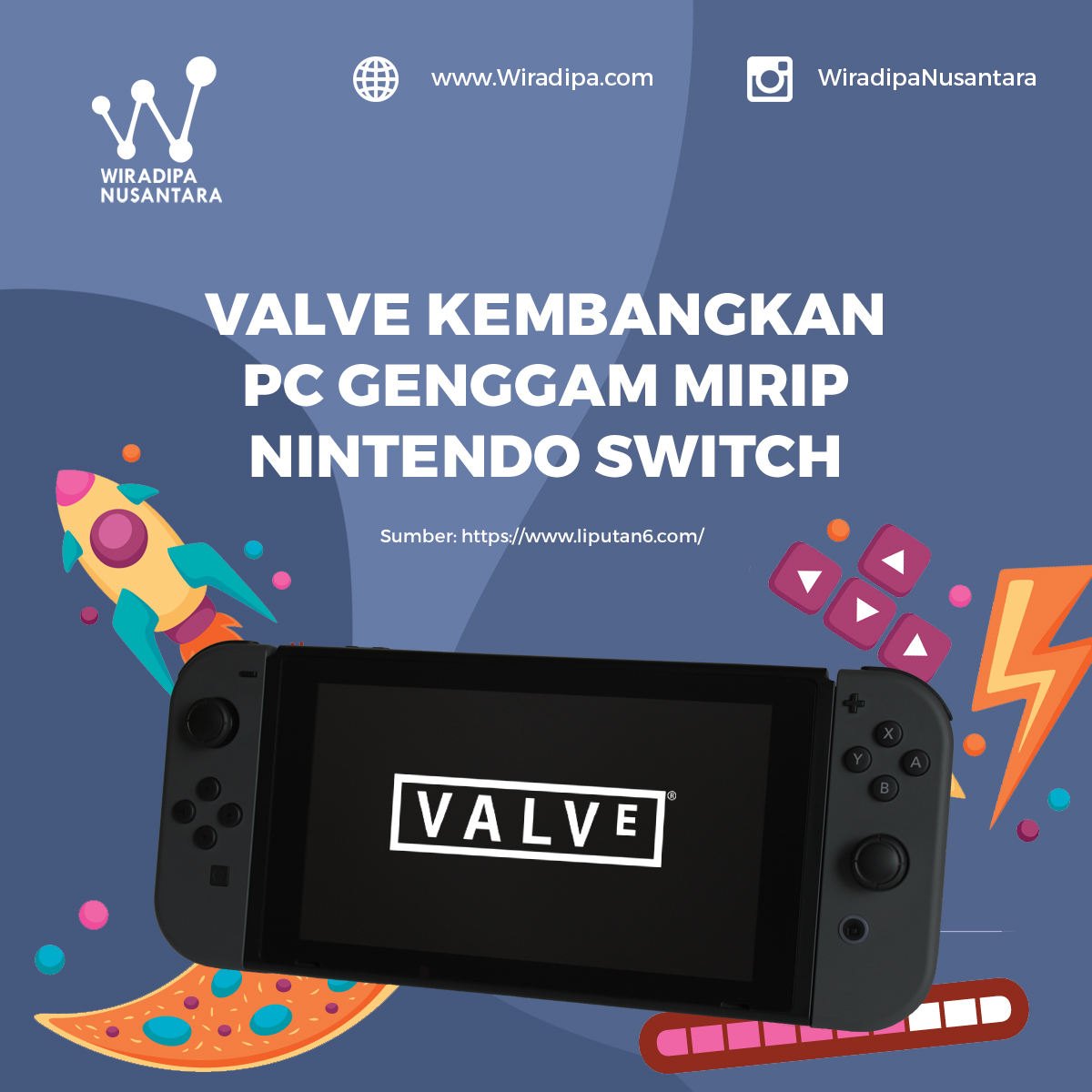 Valve Kembangkan PC Genggam Mirip Nintendo Switch Images
