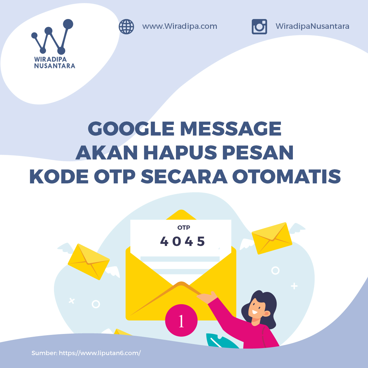 Google Message akan Hapus Pesan Kode OTP Secara Otomatis Images