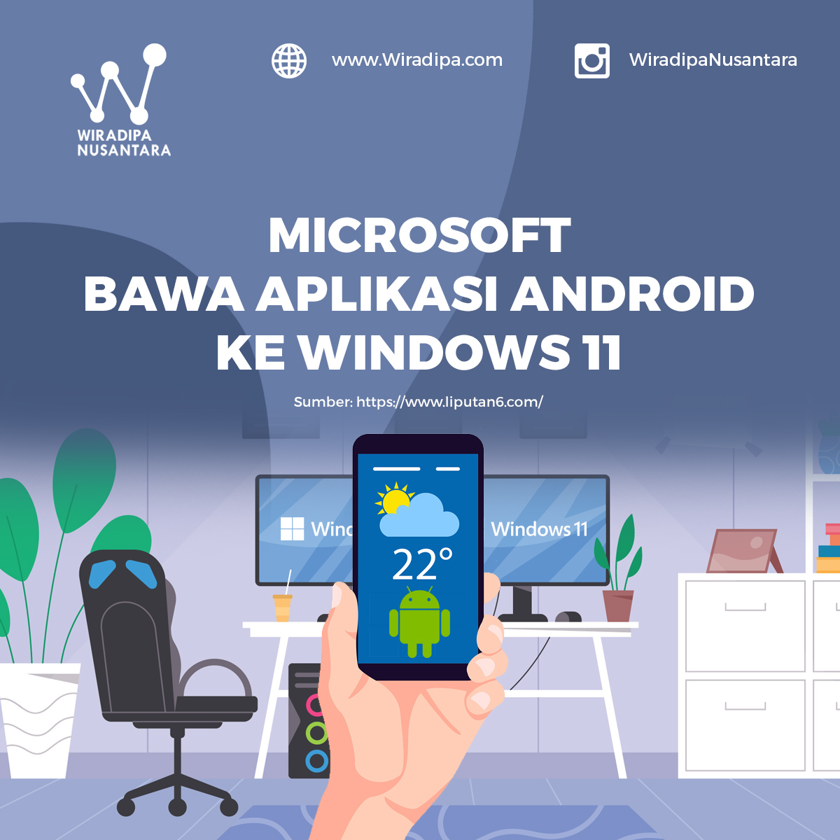 Microsoft Bawa Aplikasi Android ke Windows 11 Images
