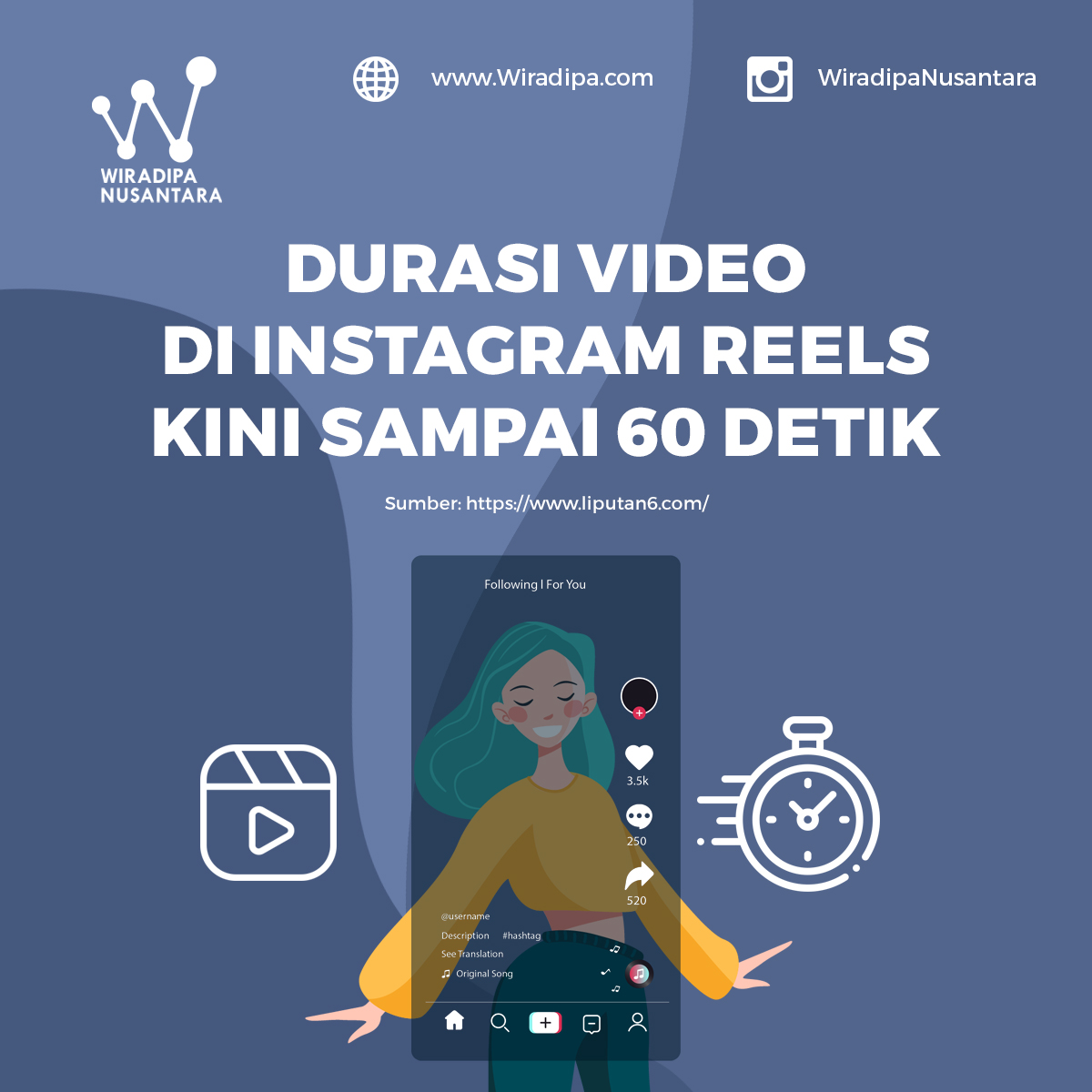 Durasi Video di Instagram Reels Kini Sampai 60 Detik Images