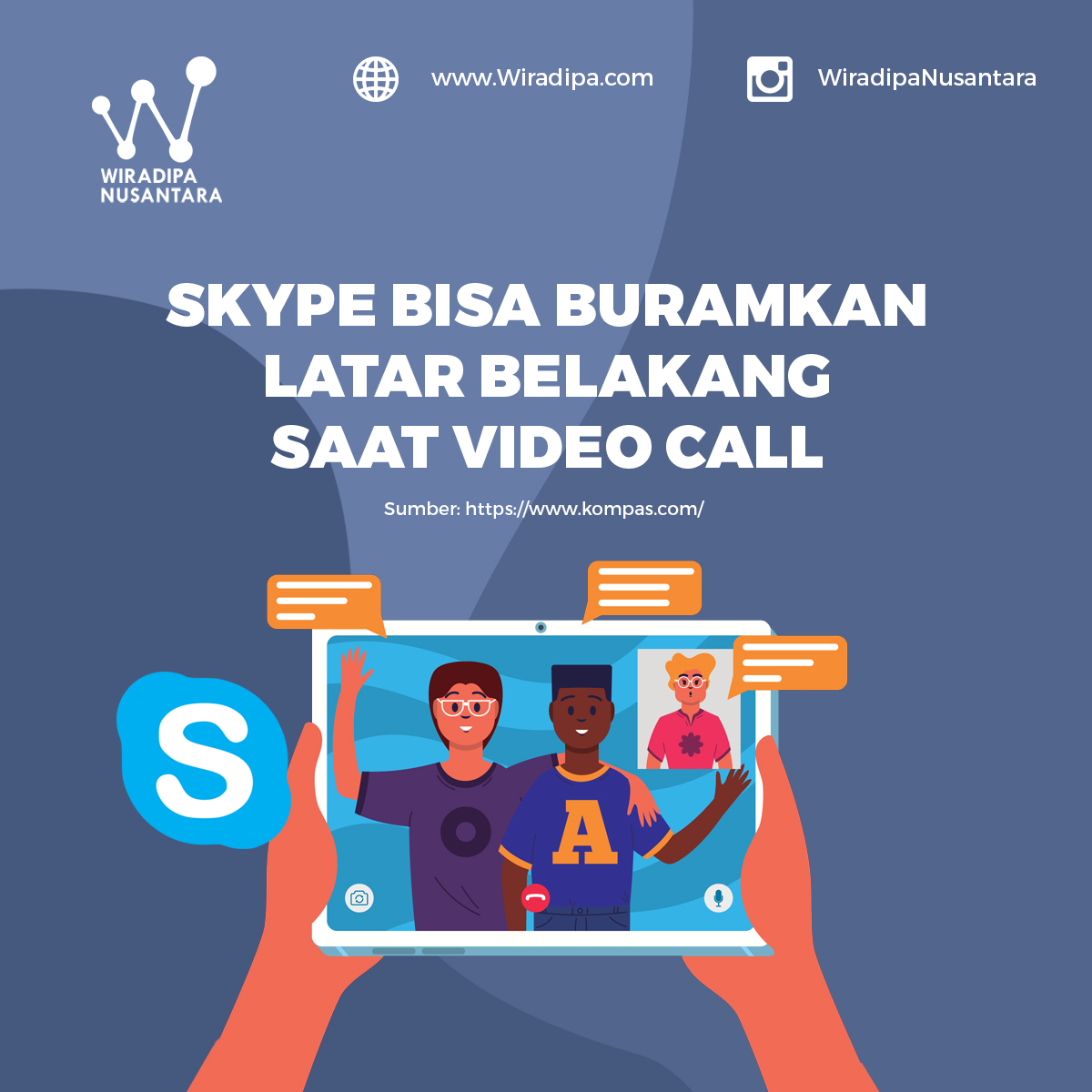 Skype Bisa Buramkan Latar Belakang Saat Video Call Images