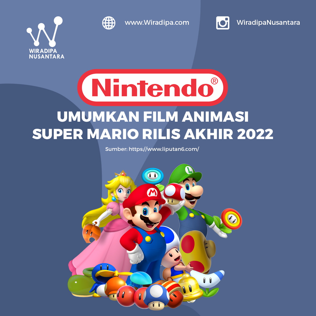 Nintendo Umumkan Film Animasi Super Mario Rilis Akhir 2022 Images