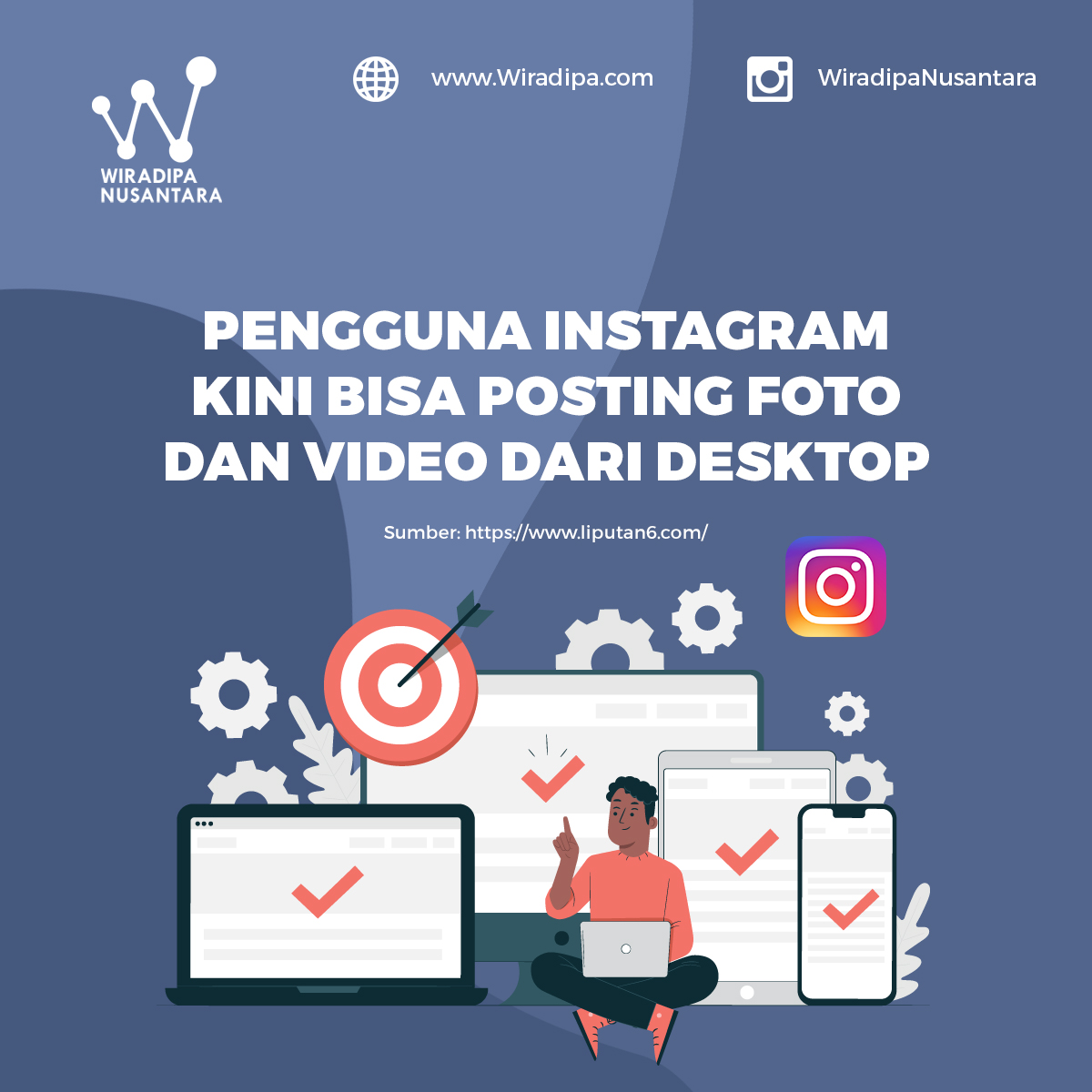 Pengguna Instagram Kini Bisa Posting Foto dan Video dari Desktop Images