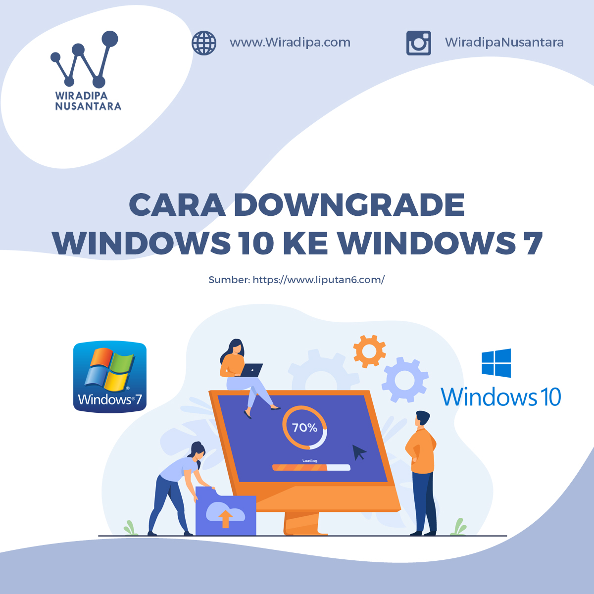 Cara Downgrade Windows 10 ke Windows 7 Images