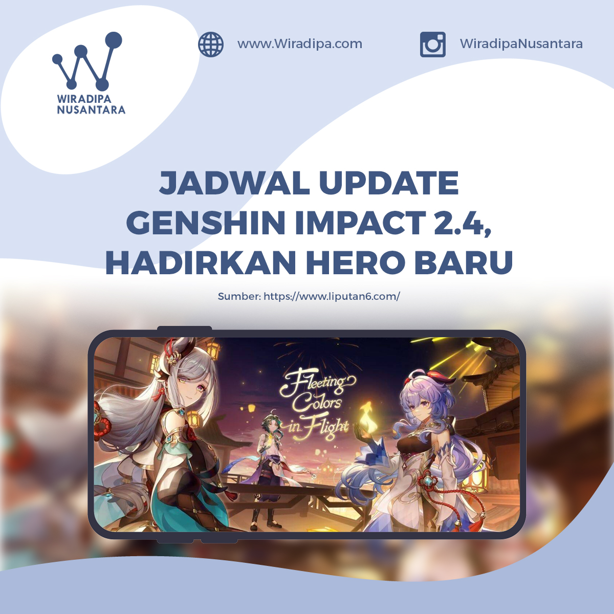 Jadwal Update Genshin Impact 2.4, Hadirkan Hero Baru images
