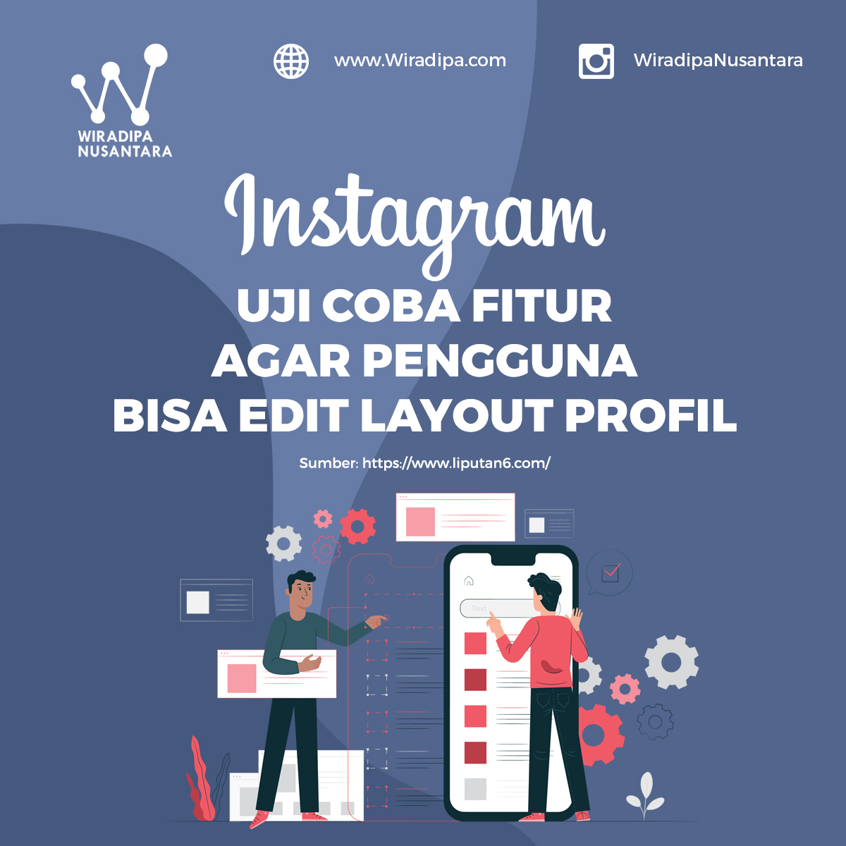 Instagram Uji Coba Fitur Agar Pengguna Bisa Edit Layout Profil images