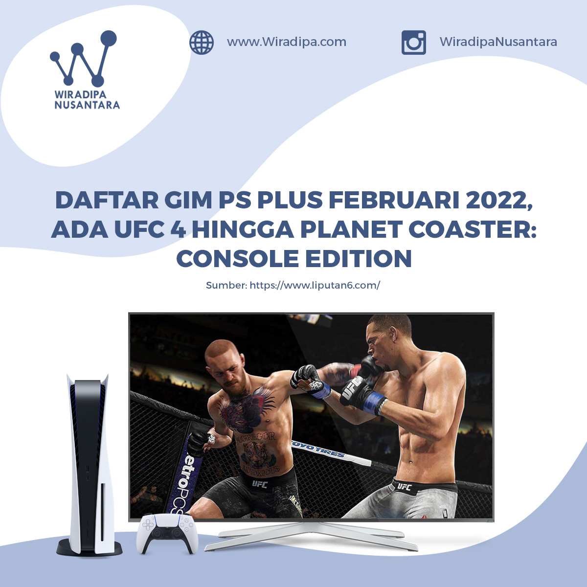 Daftar Gim PS Plus Februari 2022, Ada UFC 4 hingga Planet Coaster: Console Edition images