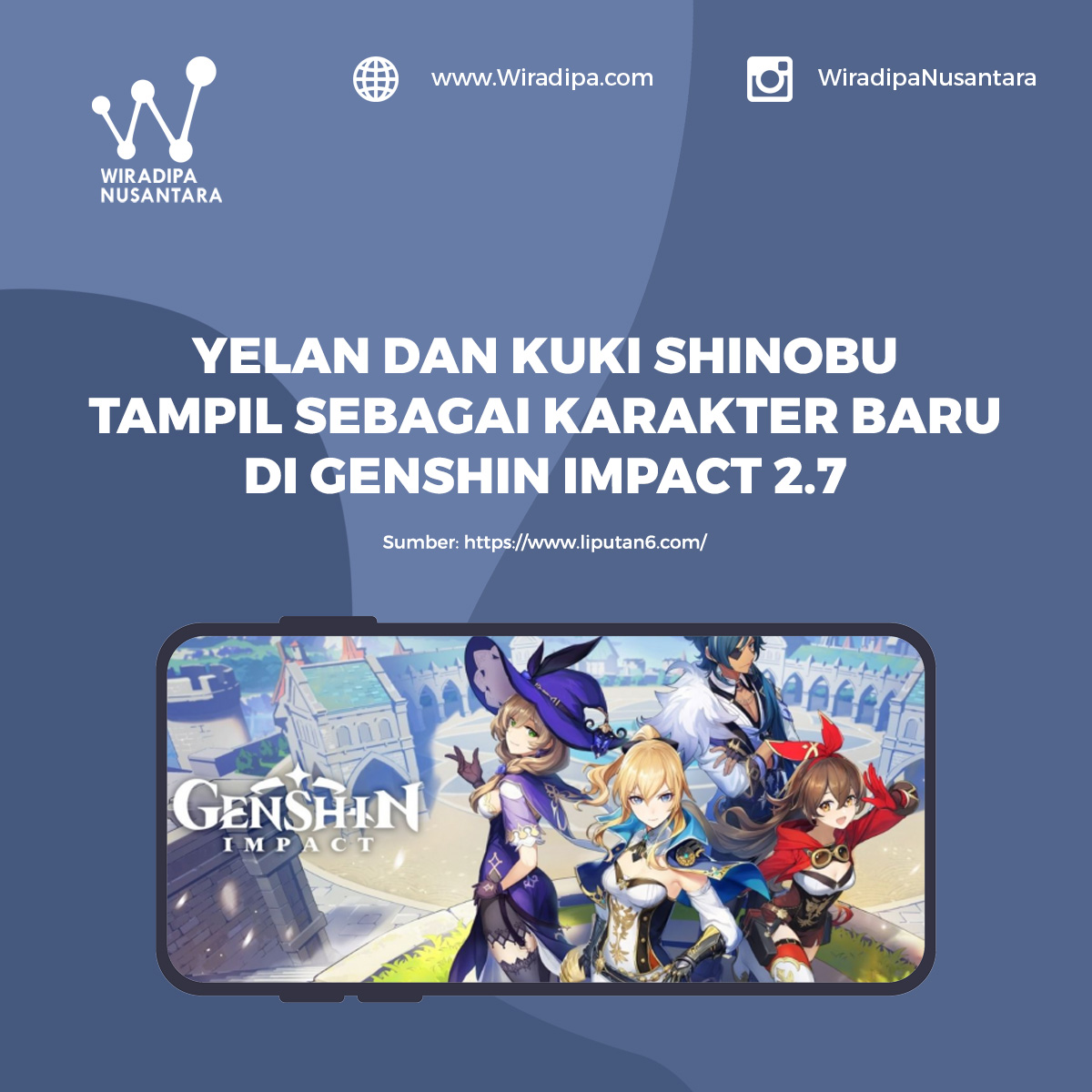Yelan dan Kuki Shinobu Tampil Sebagai Karakter Baru di Genshin Impact 2.7 images