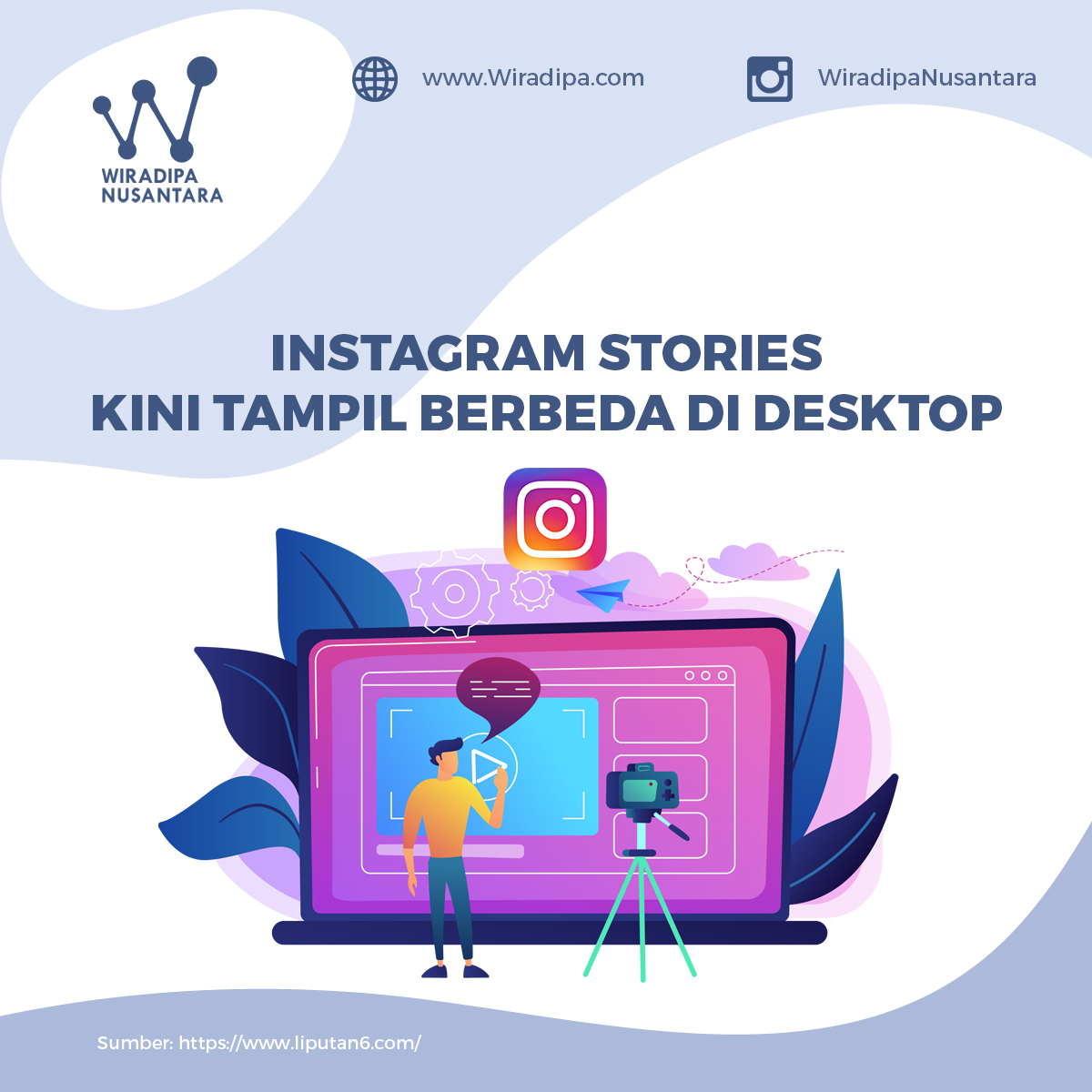Instagram Stories Kini Tampil Berbeda di Desktop Images