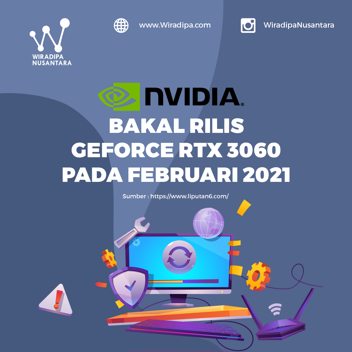 Nvidia Bakal Rilis Geforce RTX 3060 pada Februari 2021 Images