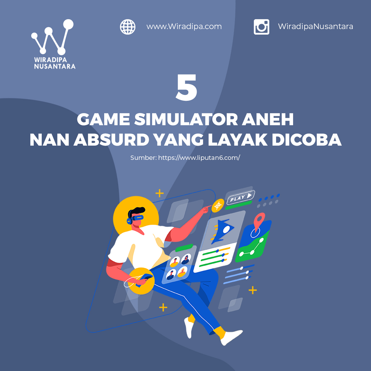 5 Game Simulator Aneh nan Absurd yang Layak Dicoba images