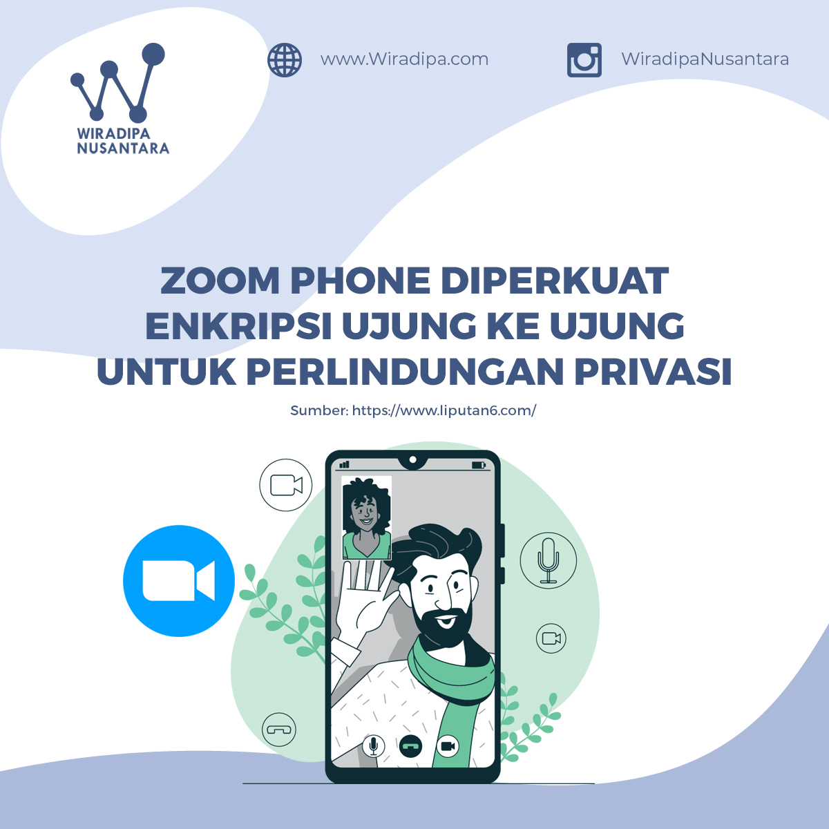 Zoom Phone Diperkuat Enkripsi Ujung ke Ujung untuk Perlindungan Privasi images
