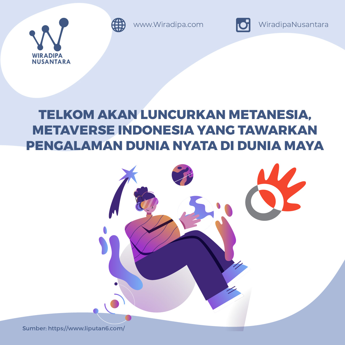 Telkom Akan Luncurkan metaNesia, Metaverse Indonesia yang Tawarkan Pengalaman Dunia Nyata di Dunia Maya images