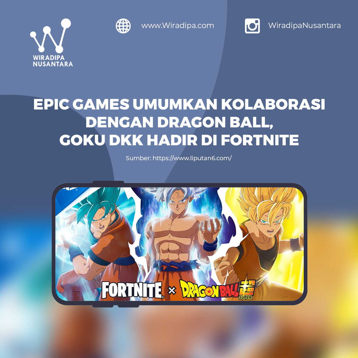 Epic Games Umumkan Kolaborasi dengan Dragon Ball, Goku dkk Hadir di Fortnite images