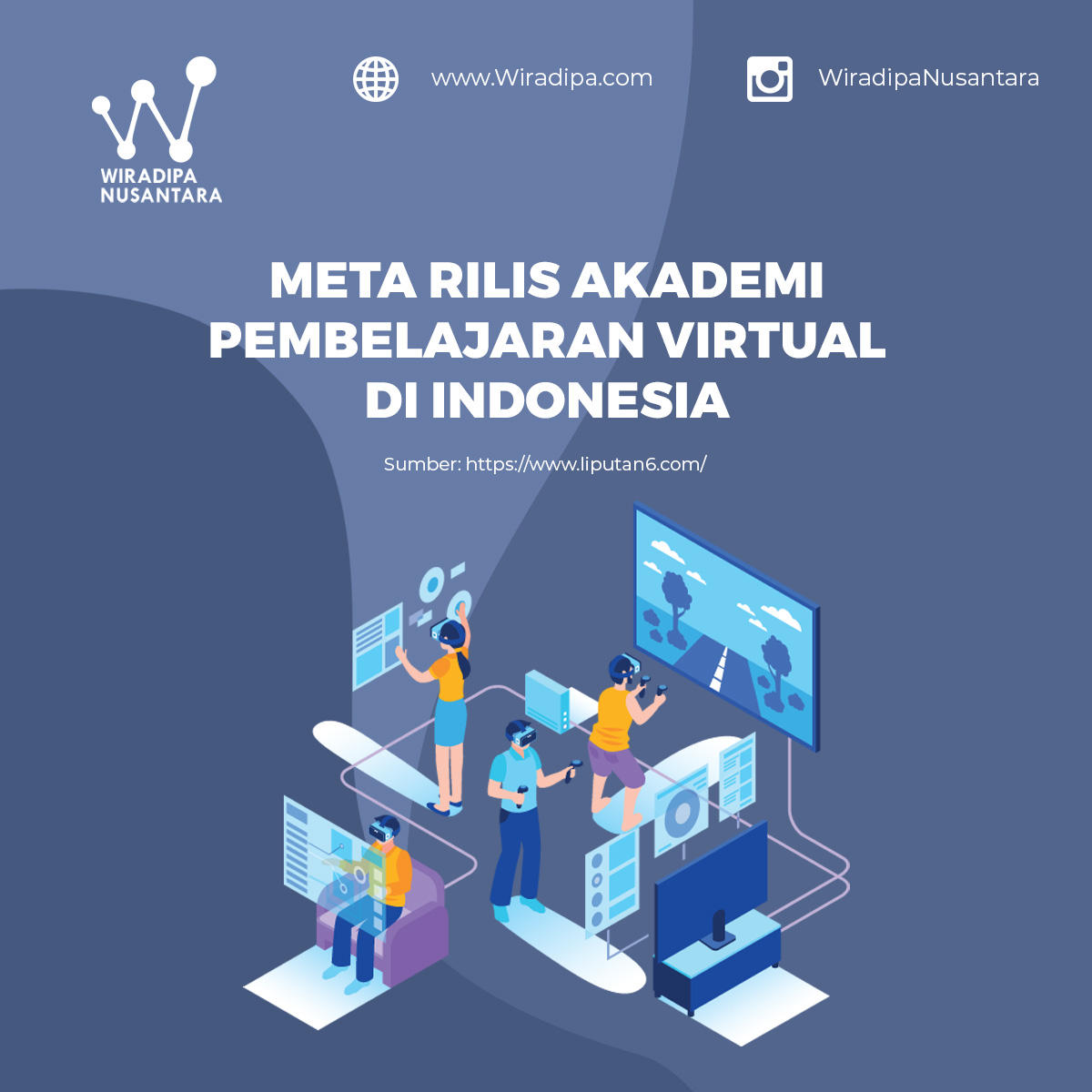 Meta Rilis Akademi Pembelajaran Virtual di Indonesia Images