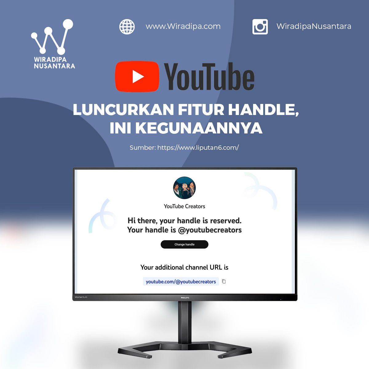 YouTube Luncurkan Fitur Handle, Ini Kegunaannya images