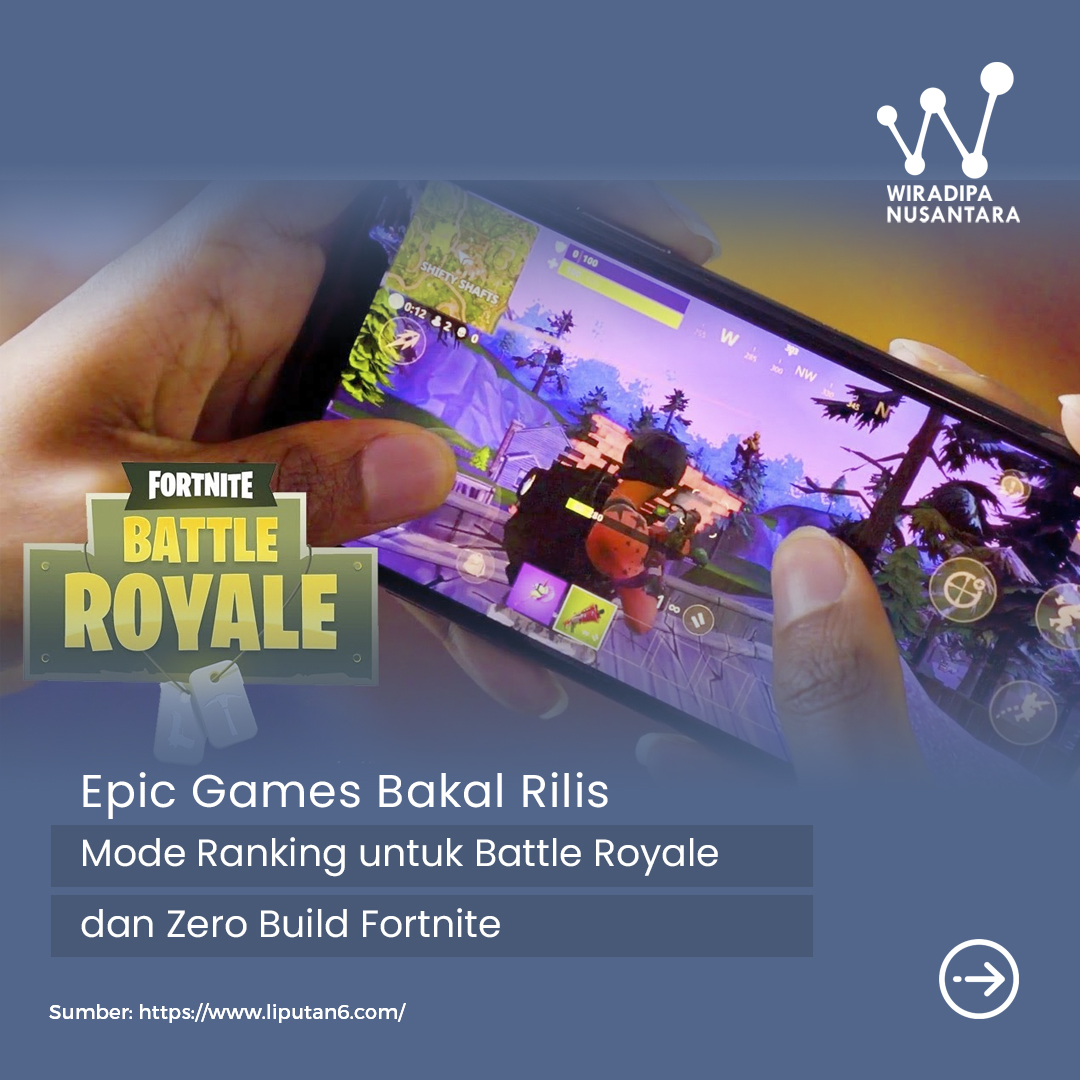 Epic Games Bakal Rilis Mode Ranking untuk Battle Royale dan Zero Build Fortnite images