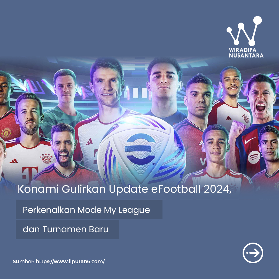 Konami Releases eFootball 2024 Update, Introduces My League Mode and New Tournament Images