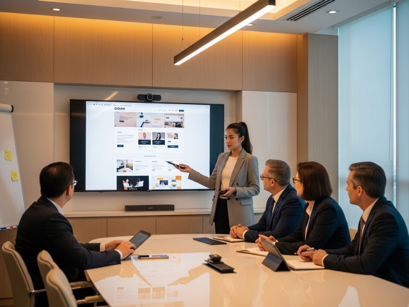 Benefits of Using Professional Corporate Website Development Services in the Digital Era Image