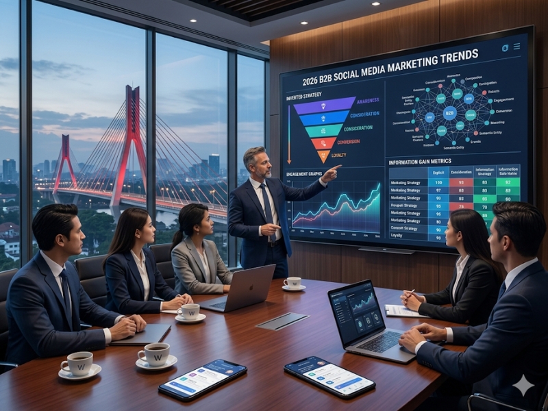 Tren Social Media Marketing: Strategi B2B Korporat 2026 Image