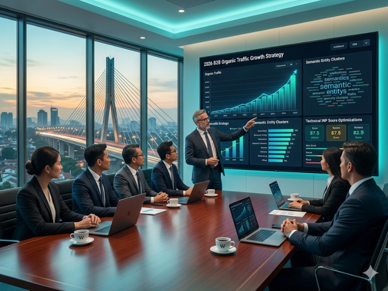 Organic Traffic Website: Rahasia Konsisten Skala Korporat Image