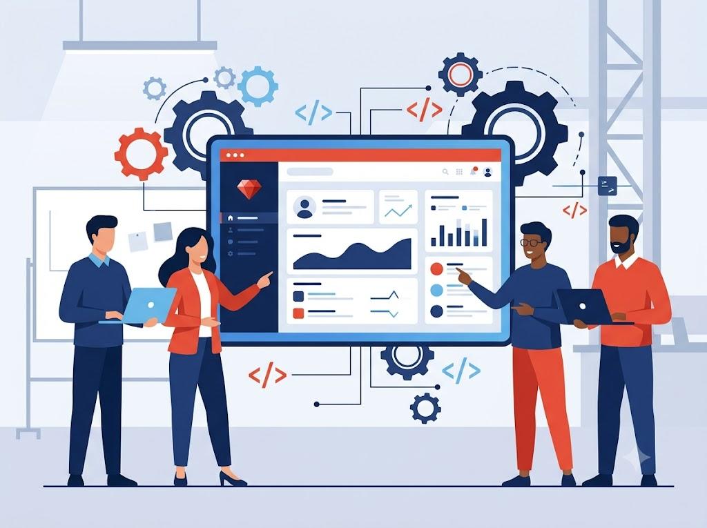 Jasa Pengembangan Aplikasi Ruby on Rails: Solusi Scalable untuk Bisnis Modern Image