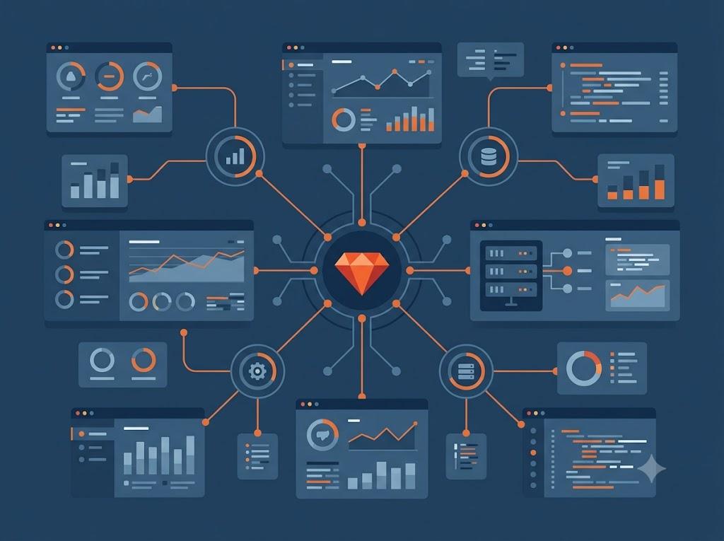 Studi Kasus: Mengapa Ruby on Rails Jadi Pilihan Sistem Skala Enterprise Image