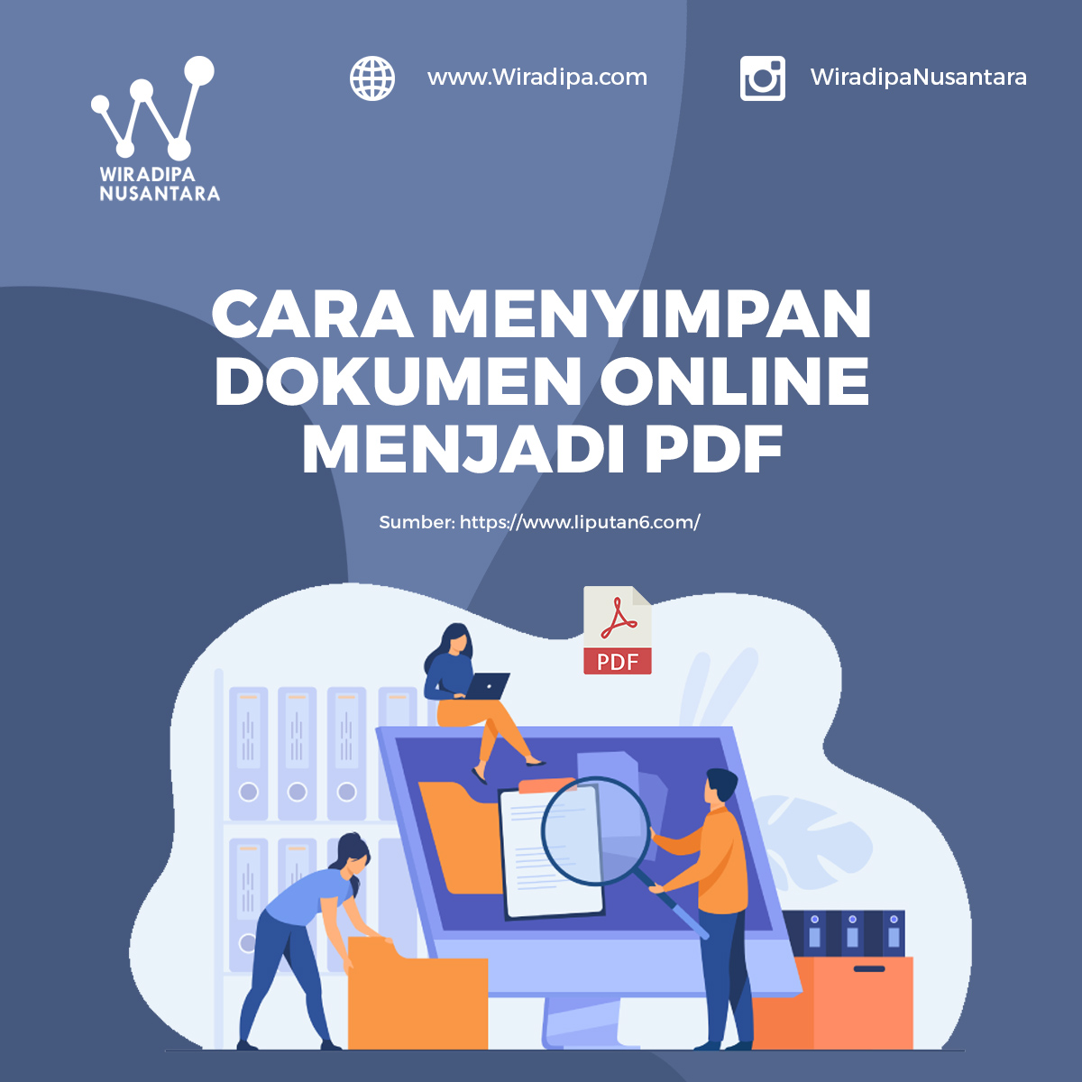 Cara Menyimpan Dokumen Online Menjadi PDF Images